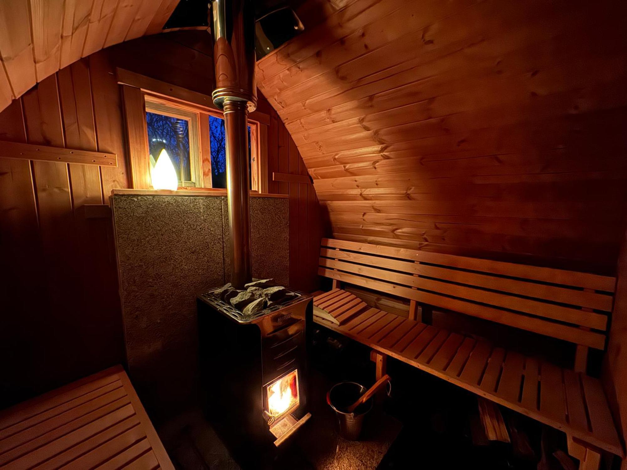 Lehmhaeuschen Mit Sauna Tangermünde Exterior foto